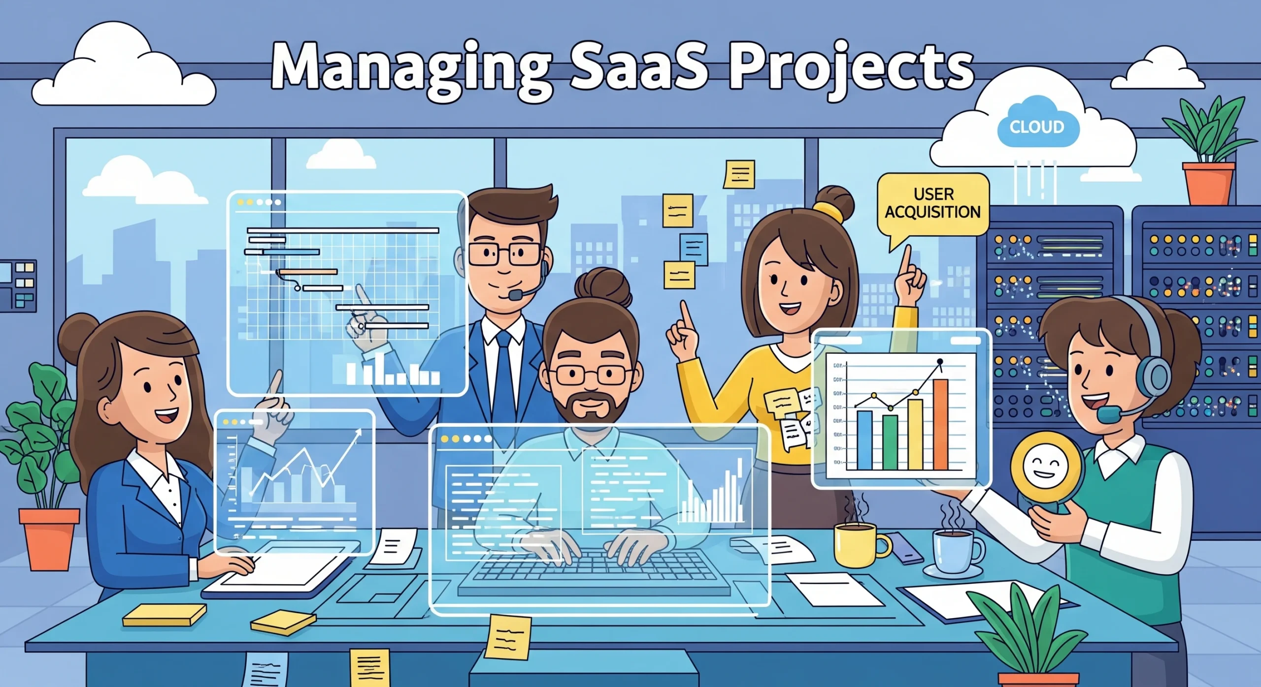 Managing saas Projects