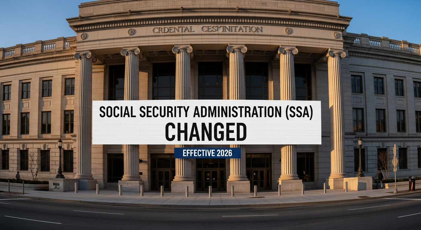 Social Security Administration (SSA Changed) 2026 the U.S. federal