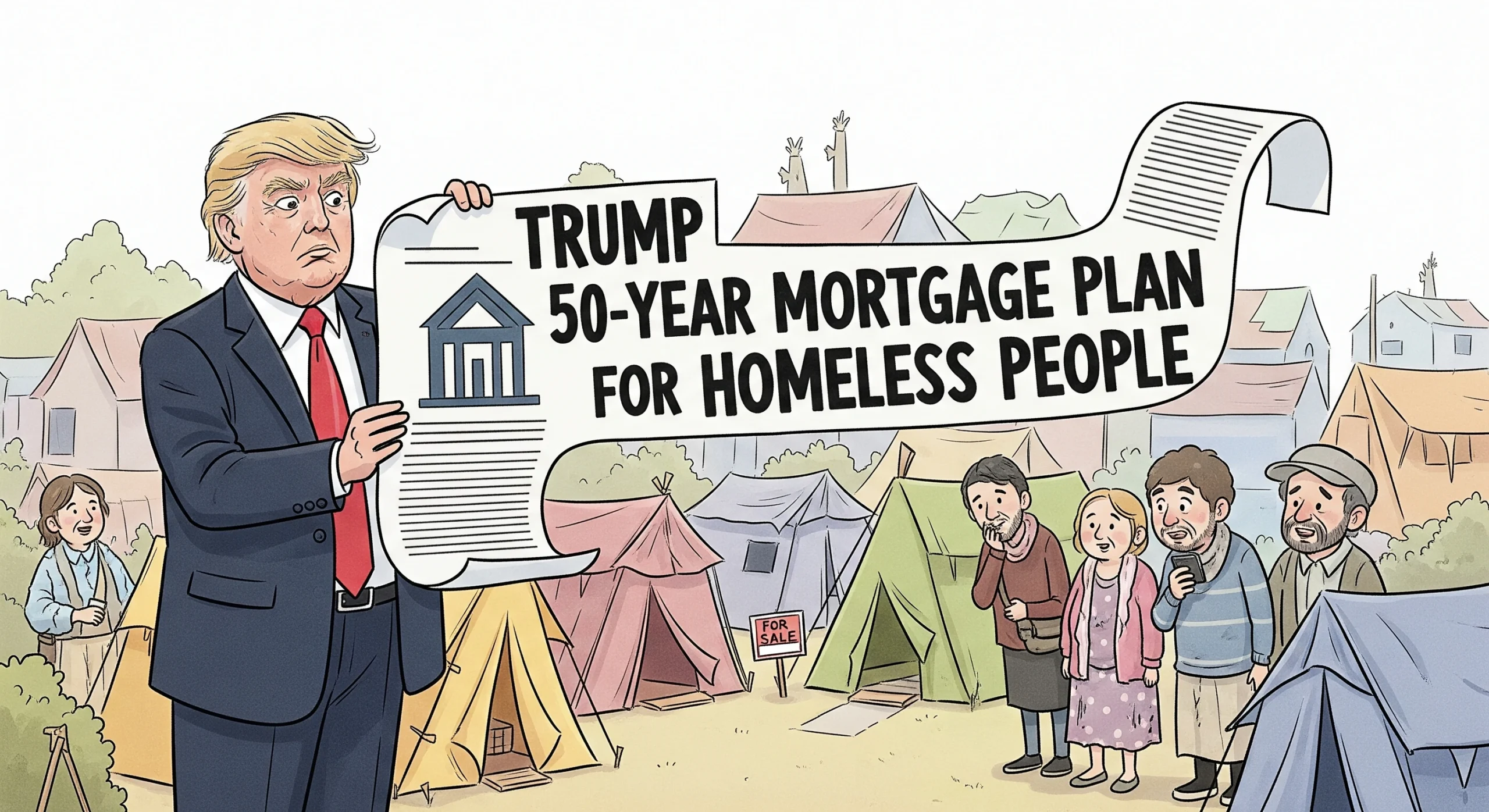 Trump 50 year Mortgage Plan