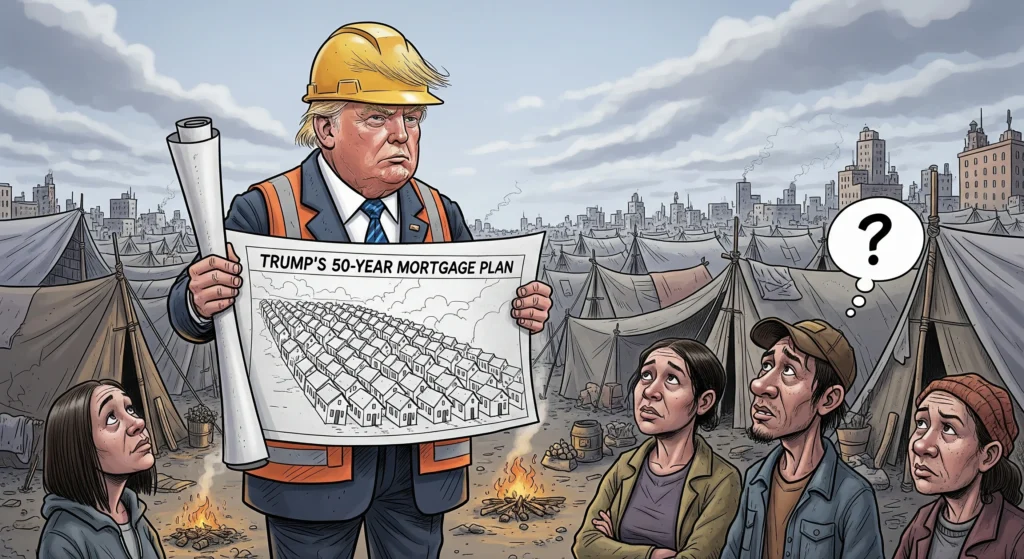 Trump 50 year Mortgage Plan, latest mortgage rates, trump new mortgage plan