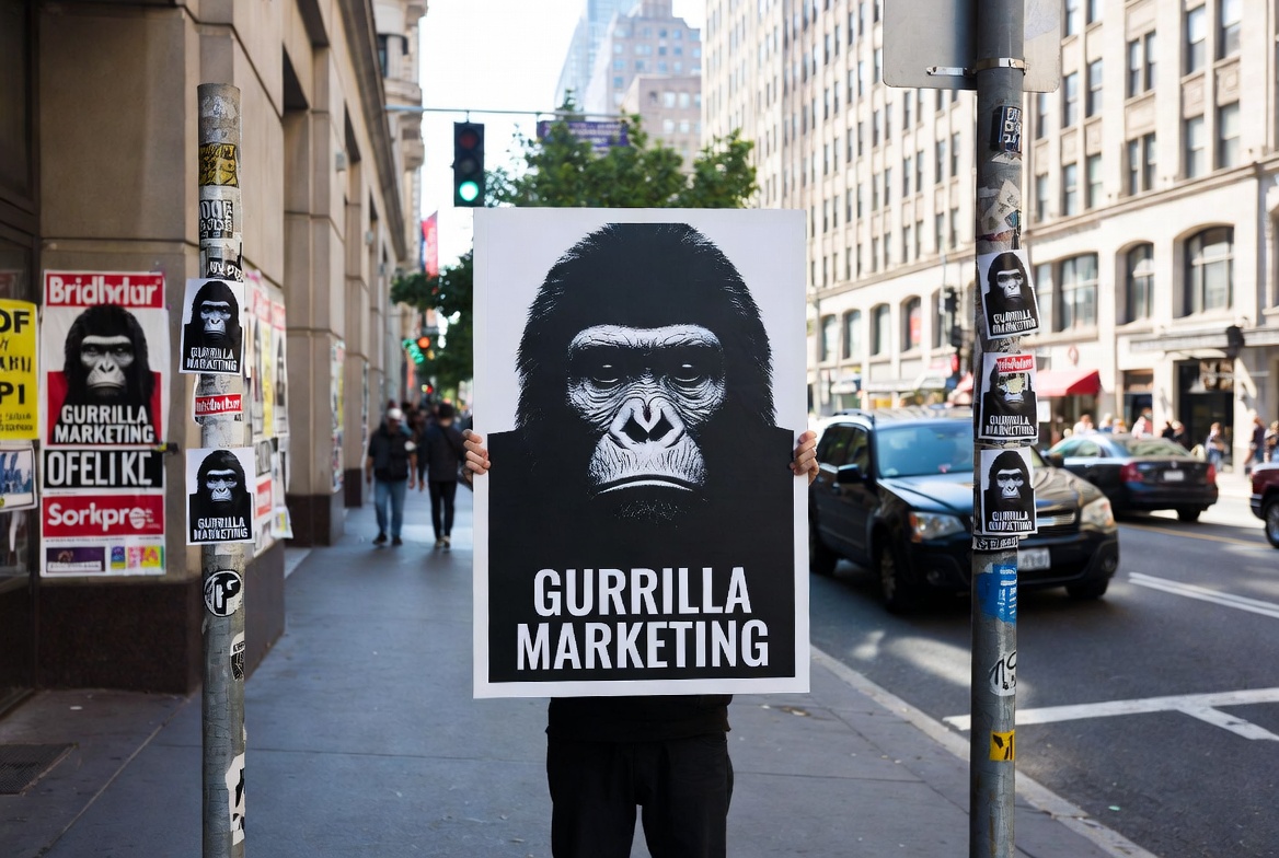 Guerrilla Marketing is not a gorilla marketing, check this