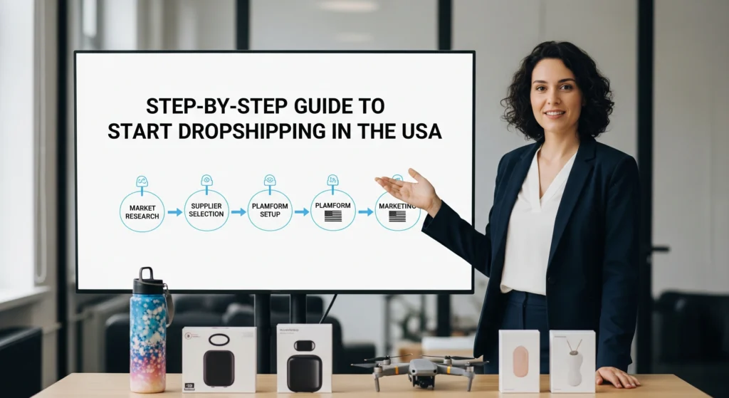 Step-by-Step Guide to Start Dropshipping in the USA