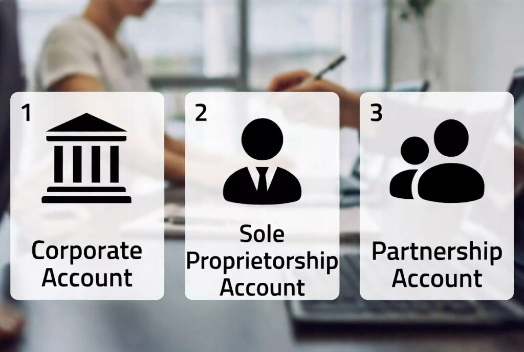 business bank accounts type