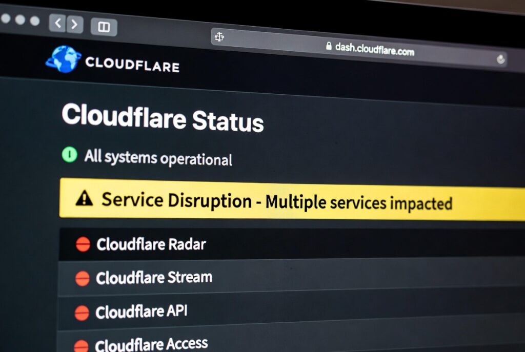 Cloudflare Outage