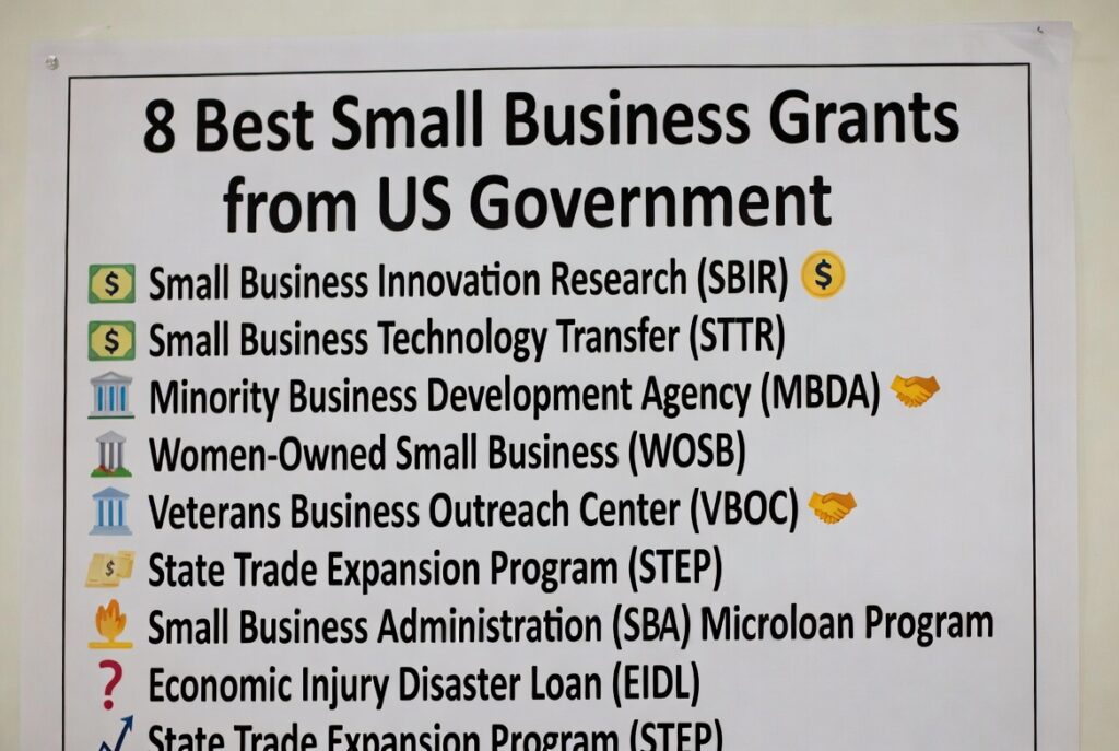 U.S. Government Free Business Funding