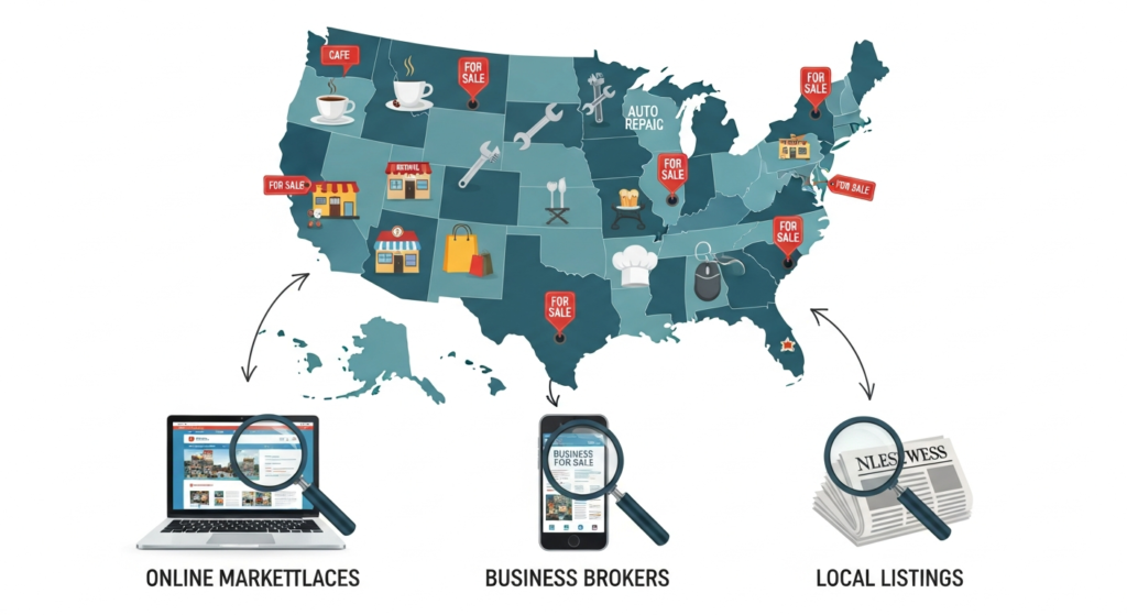 find small businesses for sale